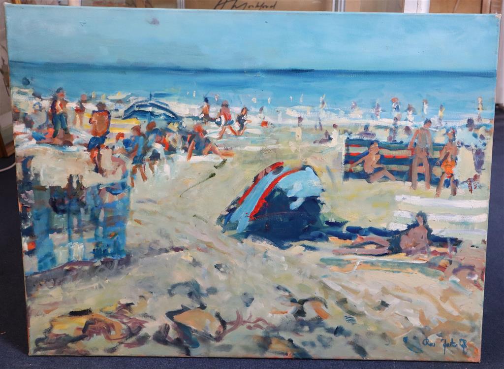 Russ Foster St Malo 60 x 80cm., unframed